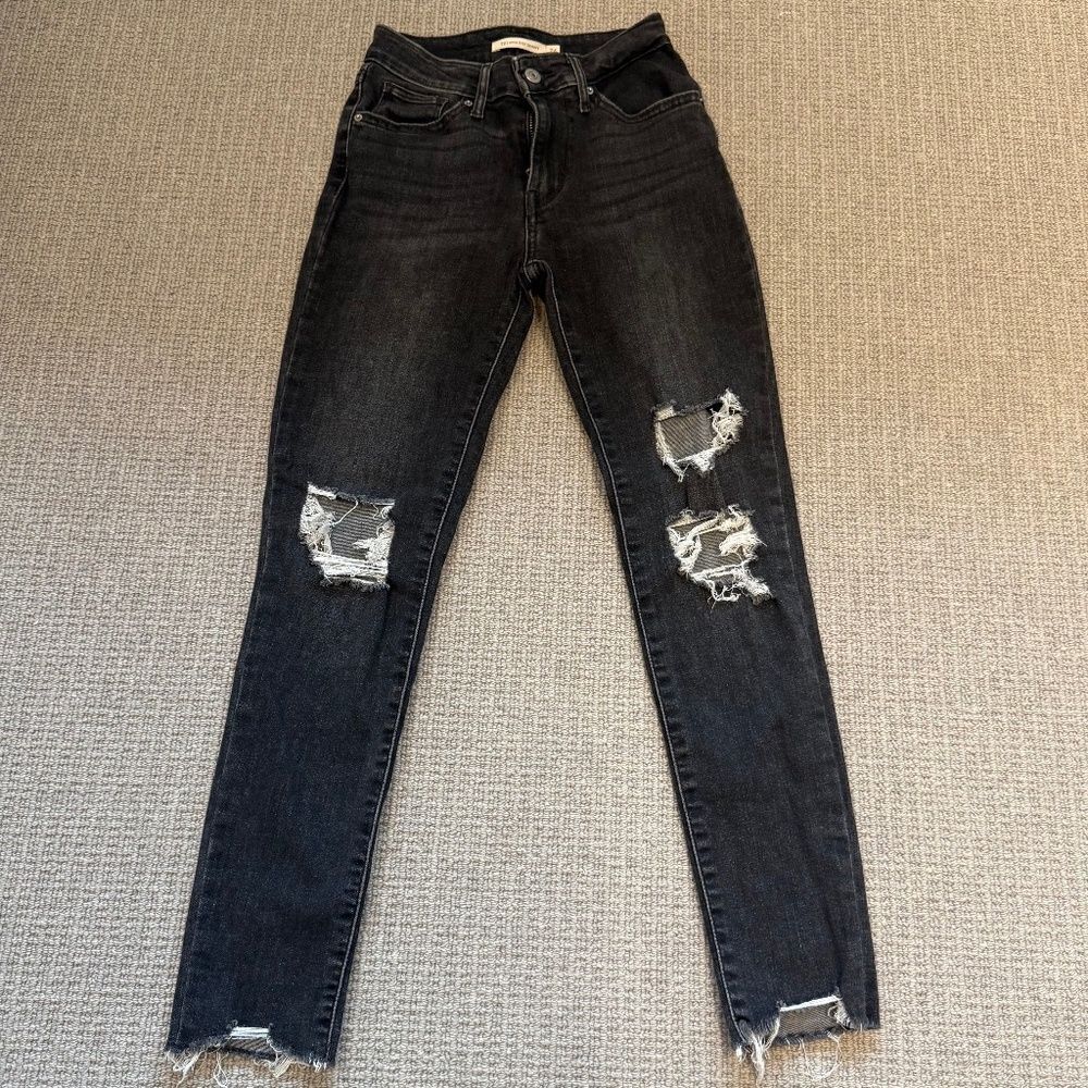 Levi's 721 High-Rise Skinny Jean - size 24